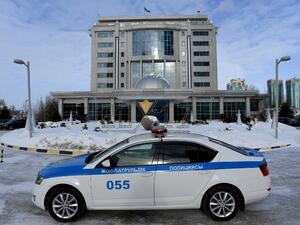 A view of Astana's Rixos President Hotel, the place that will host Syria peace talks, in Astana, on January 22, 2017. (AFP/Kiril Kudryatsev)