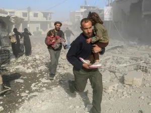 Chemical attacks in Eastern Ghouta. (AFP/ File Photo)