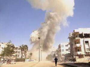 A series of suicide bombings hit Homs Saturday targeting Syrian government security personnel. (Twitter)
