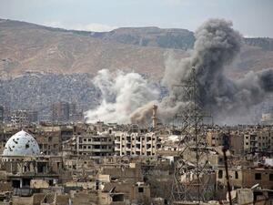 Eight people in cave were killed in airstrikes that hit Idlib in Syria. (AFP/ File Photo)