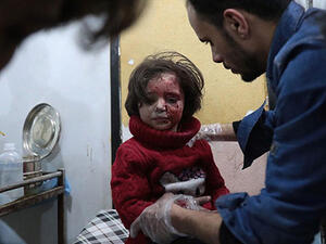 Dozens of chemical attacks have been carried out in Syria since the 2013 Ghouta attack former US President Barack Obama called a 'red line' (AFP)