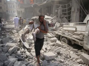 Death and destruction in Idlib leaves at least 17 civilians dead. (AFP/ File Photo)