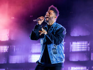 The “sky full of stars” was an obvious hint at Coldplay, however, it was none other than the man with sweet vocals, The Weeknd (Source: Christian Bertrand - Shutterstock)