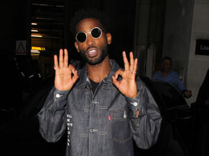 The 29-year-old rapper quickly bonded with Michelin-starred chef Tom Sellers when they first met last year (Source: Twocoms / Shutterstock)