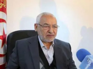 رئيس حزب النهضة التونسي راشد الغنوشي