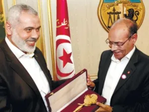 الرئيس التونسي واسماعيل هنية/ارشيف