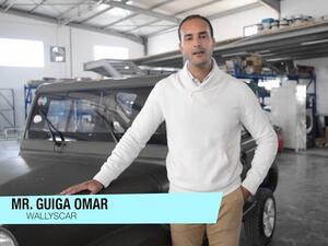 Tunisian Omar Guiga, who designed and manufactured 'Wallyscar', was one of the winners of an innovation contest organised by the International Monetary Fund (IMF). (YouTube) Tunisian Omar Guiga, who designed and manufactured 'Wallyscar', was one of the winners of an innovation contest organised by the International Monetary Fund (IMF). (YouTube)