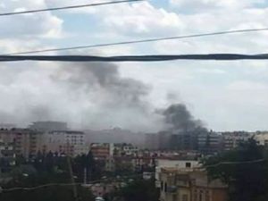 وقوع إصابات وإلحاق أضرار مادية كبيرة بالمقر الأمني في ماردين