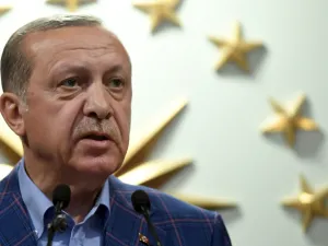 Erdogan said the party had undergone a lot of changes during the last 16 years. (AFP) 