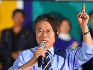 Moon Jae-in appears set to be South Korea's next president. (AFP/File Photo)