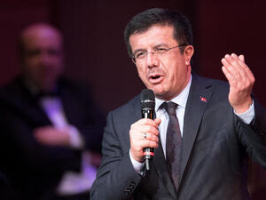 Turkish Economy Minister Nihat Zeybekci said the country is expected to exceed its revised export target of $156.5 billion by the end of 2017. (AFP)
