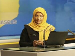  Iranian broadcaster Marzieh Hashemi  (Twitter)