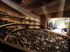 Dubai Opera will host Spanish tenor Placido Domingo at tonight's opening gala. (Twitter)