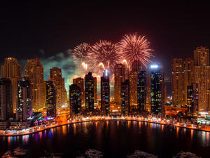 The UAE is not just one of the most popular destinations for New Year’s Eve revellers, it is also the world’s most expensive place to celebrate the special occasion. (File photo)