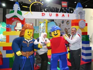 Besides Legoland Dubai, it also includes Riverland Dubai, an entertainment and dining district that will also open on Monday; Bollywood Parks Dubai, Hollywood-themed Motiongate Dubai and Legoland Water Park. (File photo)
