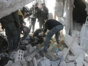 Air Raids in Syria (Twitter)
