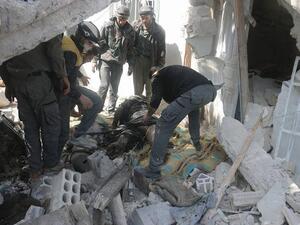 Air Raids in Syria (Twitter)