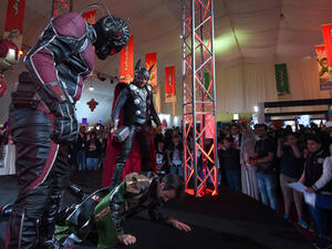 Comic Con Arabia, the Saudi version of the global brand, launched Thursday with high-profile guests at the International Convention Center. /AFP