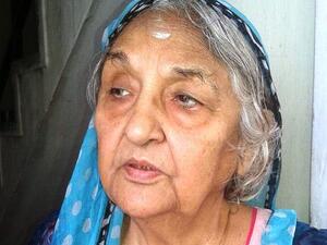 The 81-year-old, Rita Jitendra, died during live TV show. (Twitter)