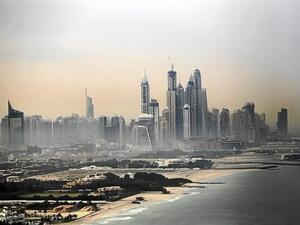 Futuristic: Dubai, the economic and transport hub of the United Arab Emirates (AFP)
