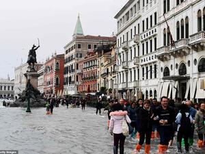 Venice witnesses harsh flooding. (AFP/File Photo)
