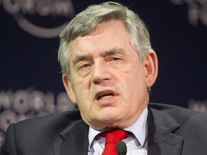 Former British Prime Minister Gordon Brown (AFP/ File photo)