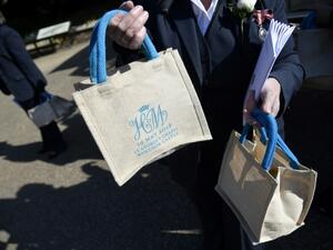 Royal wedding goody bags are going for large sums of money in online auctions. (AFP/ File Photo)