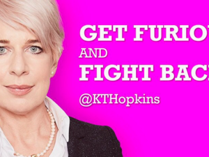 Hopkins lost her job after using the phrase, which was also used by Nazis during the Second World War. (twitter)