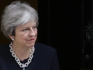 Theresa May slapped down Boris Johnson after he made an audacious pitch for her job. (AFP/ File)