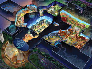The Warner Bros Park in Abu Dhabi is Estimated to have Cost $1BN