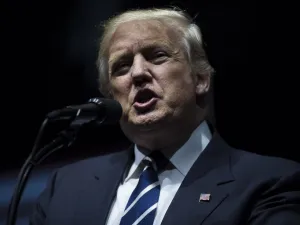 Trump has made millions of dollars from his deals with Saudi Arabia, which included leasing an apartment to former al-Qaeda boss Osama bin Laden’s half-brother. (AFP/Drew Angerer)

