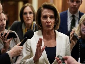 US House Minority leader Nancy Pelosi revealed that it is set to lead a Democratic delegation for a visit to Israel and Jordan. (AFP/ File Photo)