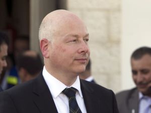 US special envoy Jason Greenblatt expresses that Israeli-Palestinian conflict is not the core problem in the region. (Jaafar Ashtiyeh / AFP)
