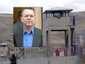 The minister, Andrew Brunson, was detained in October 2016 and accused of spying and participating in a failed military coup against the Turkish government. (AFP/ File)