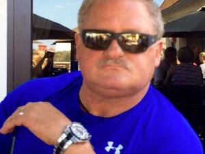 John Jay Smith pulls a stun gun and knife on five Muslim Egyptian exchange students. (Facebook)