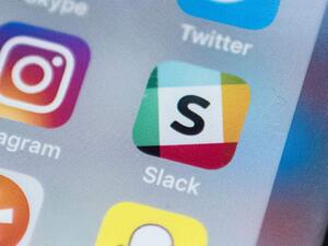 Slack, the office messaging app company has unveiled a new logo. (AFP/ File)
