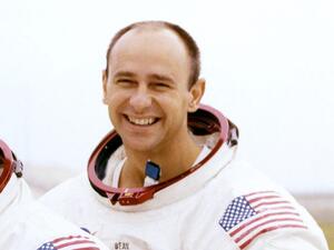 Legendary astronaut Alan Bean, — the fourth person to walk on the moon — has died at the age of 86 Saturday. (AFP/ File Photo)