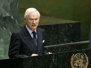 United Nations Special Rapporteur Idriss Jazairy. (Twitter)