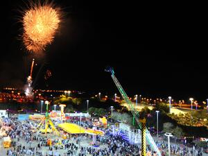 Muscat Festival in Amerat Park. (Twitter)