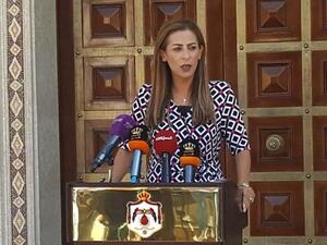 Minister of State for Media Affairs Jumana Ghunaimat (Twitter)