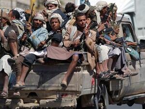 Houthi fighters. (AFP/File)