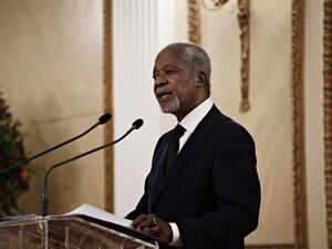 Former U.N. head, Nobel laureate Kofi Annan dies at 80. (Shutterstock/ File Photo)