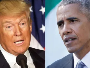 President Donald Trump and Former US president Obama. (AFP/ File Photo)