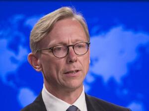 US State Department’s special representative for Iran Brian Hook. (AFP/ File)
