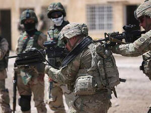 US military advisers in Iraq. (AFP)