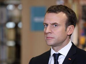 French President Emmanuel Macron says the United Sates must maintain a 'diplomatic presence' in Syria (AFP/File Photo)