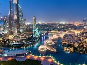 The view from Ramada Downtown Dubai.