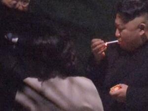 Kim Jong-un Smoke Cigarette as He Arrives in Vietnam for Talks With Trump  (Twitter)