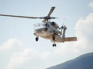 U.S. Central Command released a statement saying the helicopter crashed about 20 miles of the coast of Yemen during a training accident at about noon on Friday.  (Shutterstock)
