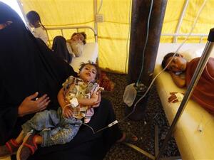 Yemen's ongoing war has brought the country's healthcare system to the brink of collapse (file photo)